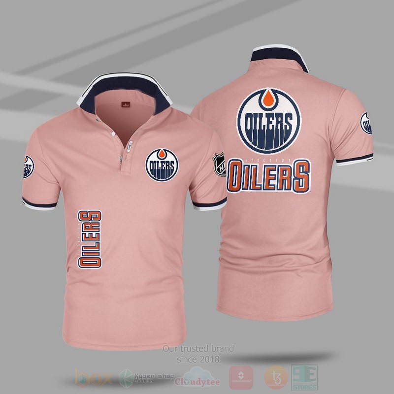 BEST NHL Edmonton Oilers Premium All Over Print Polo Shirt 7 NHL Edmonton Oilers Premium Polo Shirt 1 2 3 4 5 6