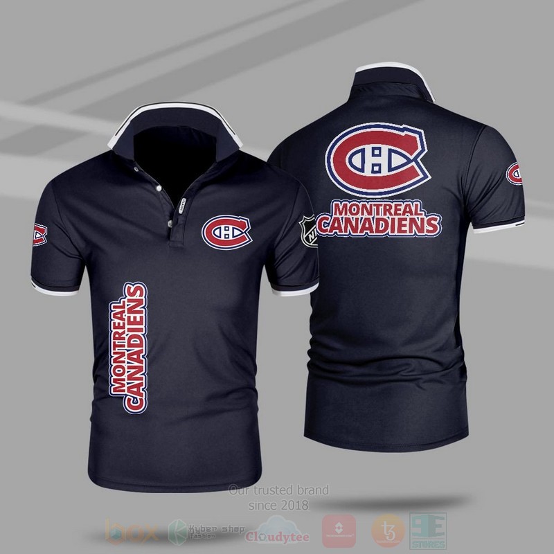 BEST NHL Montreal Canadiens Premium All Over Print Polo Shirt 5 NHL Montreal Canadiens Premium Polo Shirt 1 2 3 4