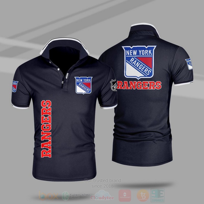 BEST NHL New York Rangers Premium All Over Print Polo Shirt 5 NHL New York Rangers Premium Polo Shirt 1 2 3 4