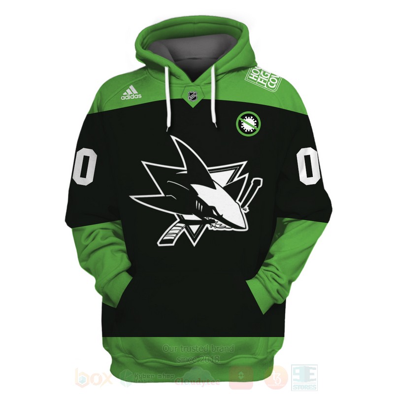 BEST NHL San Jose Sharks Personalized 3D Shirt, Hoodie 3 NHL San Jose Sharks Personalized 3D Hoodie Shirt 1 2