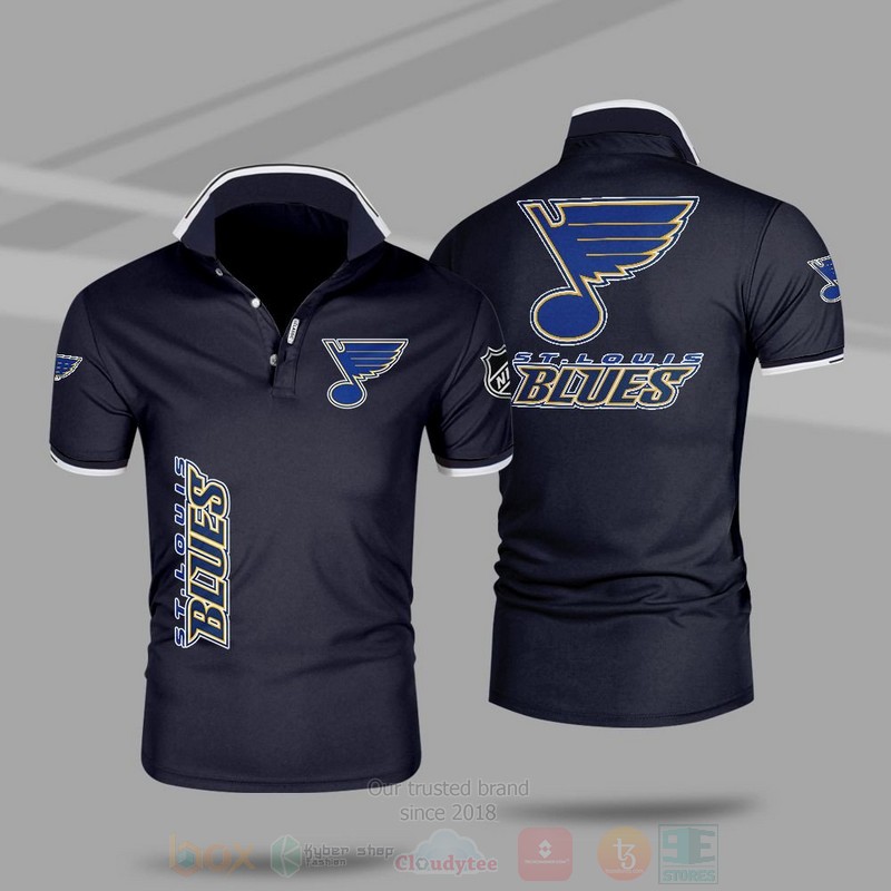 BEST NHL St Louis Blues Premium All Over Print Polo Shirt 5 NHL St Louis Blues Premium Polo Shirt 1 2 3 4