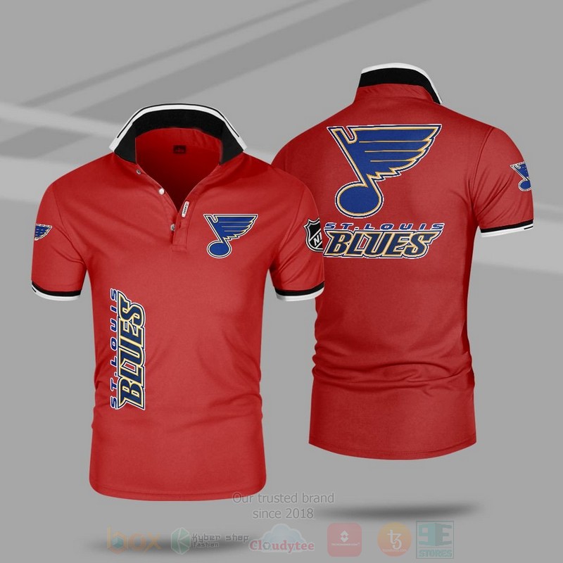 BEST NHL St Louis Blues Premium All Over Print Polo Shirt 6 NHL St Louis Blues Premium Polo Shirt 1 2 3 4 5