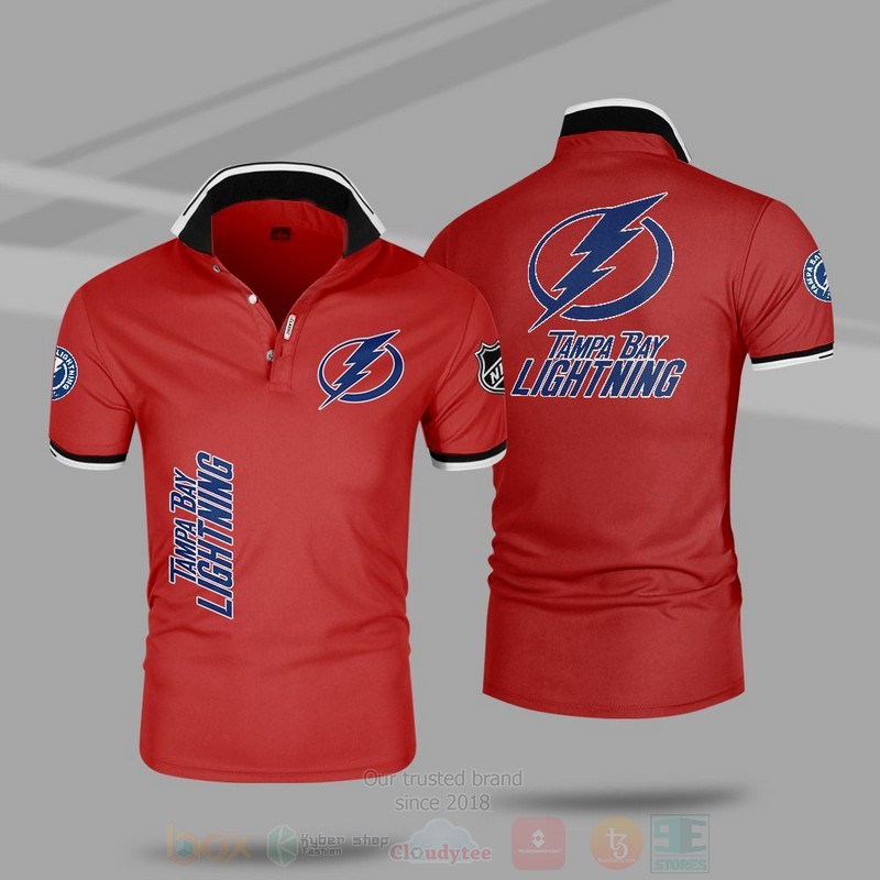 BEST NHL Tampa Bay Lightning Premium All Over Print Polo Shirt 6 NHL Tampa Bay Lightning Premium Polo Shirt 1 2 3 4 5