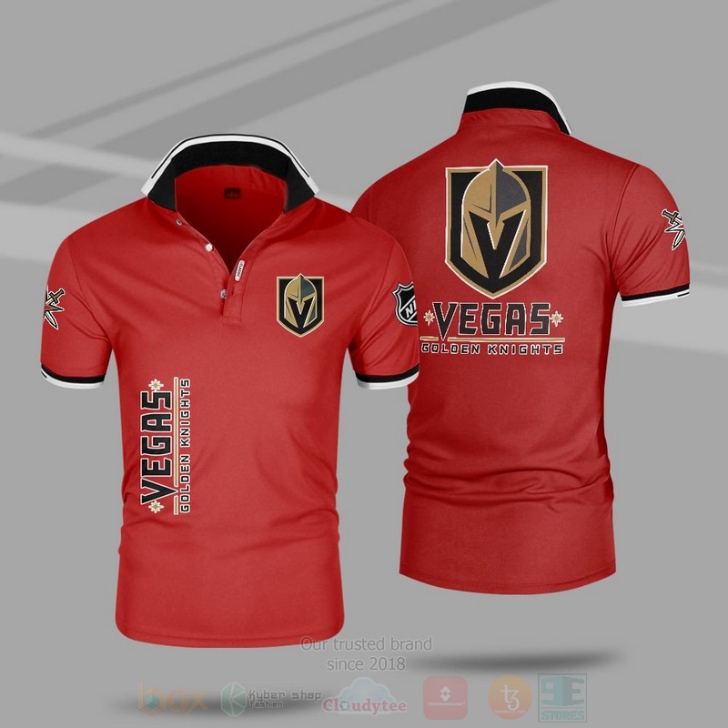 BEST NHL Vegas Golden Knights Premium All Over Print Polo Shirt 6 NHL Vegas Golden Knights Premium Polo Shirt 1 2 3 4 5