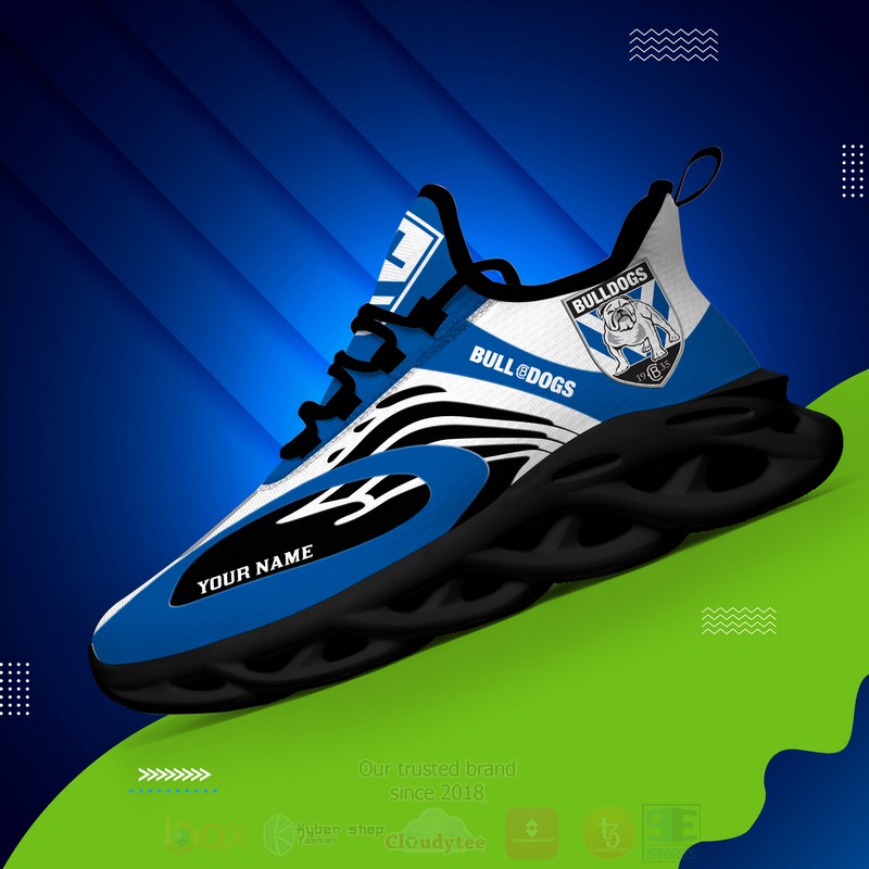 BEST NRL Canterbury Bulldogs Personalized Custom Max Soul Shoes 4 NRL Canterbury Bulldogs Personalized Clunky Max Soul Shoes 1 2 3