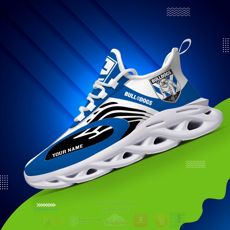 BEST NRL Canterbury Bulldogs Personalized Custom Max Soul Shoes 5 NRL Canterbury Bulldogs Personalized Clunky Max Soul Shoes 1 2 3 4