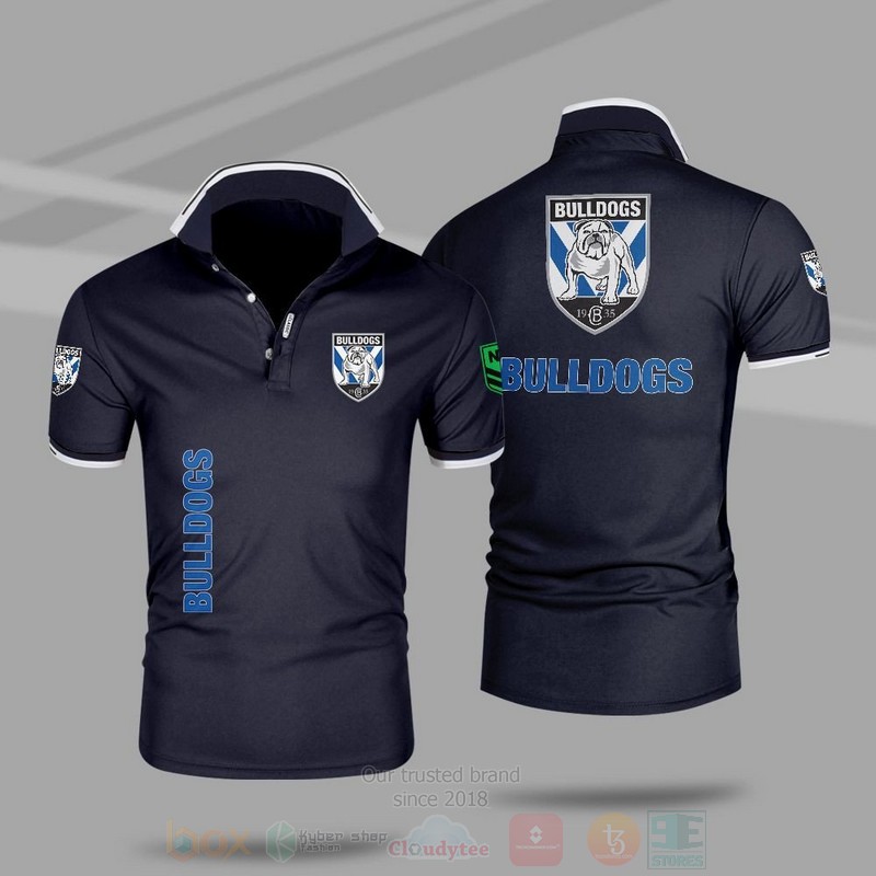 BEST NRL Canterbury Bulldogs Premium All Over Print Polo Shirt 5 NRL Canterbury Bulldogs Premium Polo Shirt 1 2 3 4