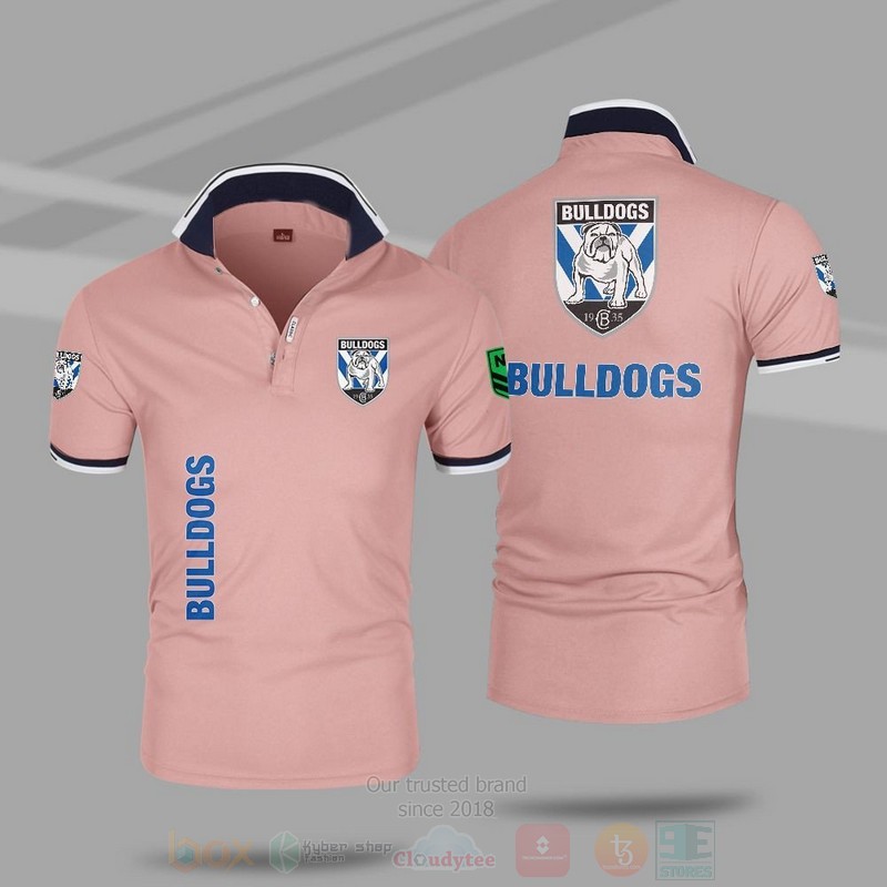 BEST NRL Canterbury Bulldogs Premium All Over Print Polo Shirt 7 NRL Canterbury Bulldogs Premium Polo Shirt 1 2 3 4 5 6