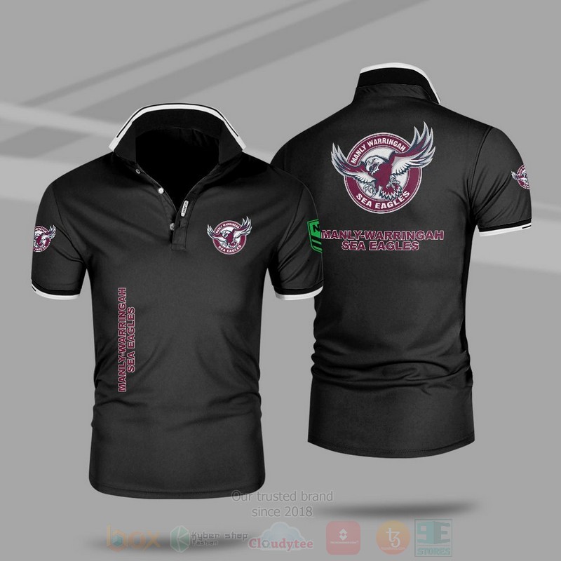 NRL Manly Warringah Sea Eagles Premium Polo Shirt