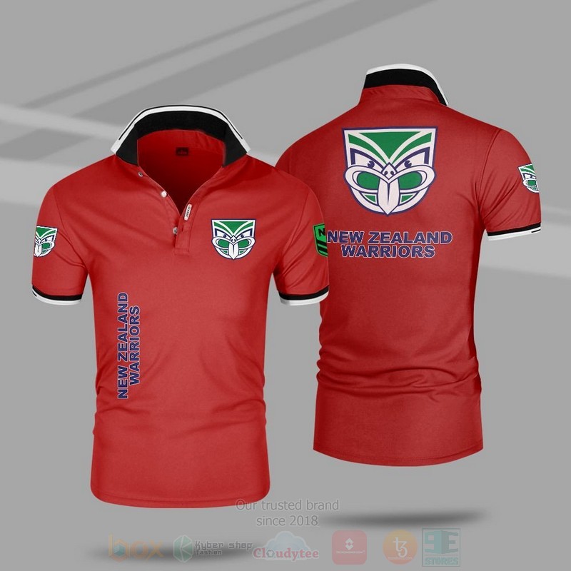 BEST NRL New Zealand Warriors Premium All Over Print Polo Shirt 6 NRL New Zealand Warriors Premium Polo Shirt 1 2 3 4 5