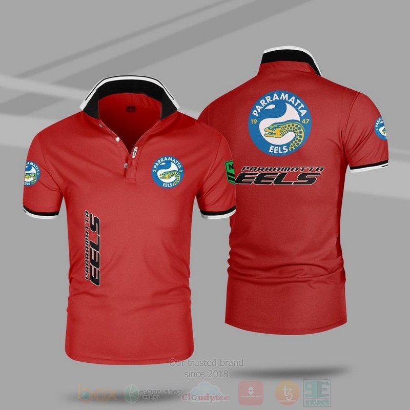 BEST NRL Parramatta Eels Premium All Over Print Polo Shirt 6 NRL Parramatta Eels Premium Polo Shirt 1 2 3 4 5
