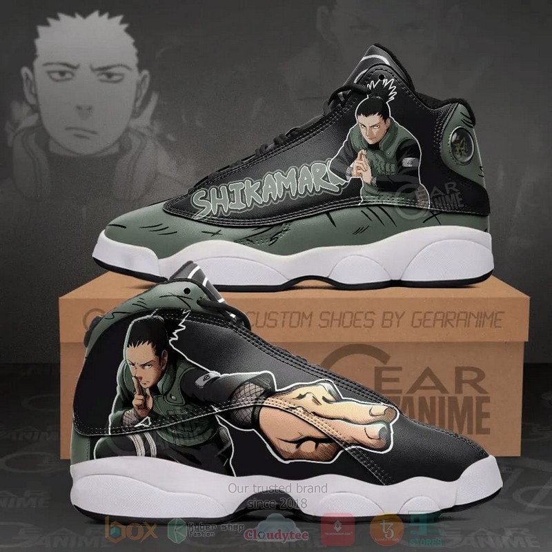 Naruto Shikamaru Nara Air Jordan 13 shoes