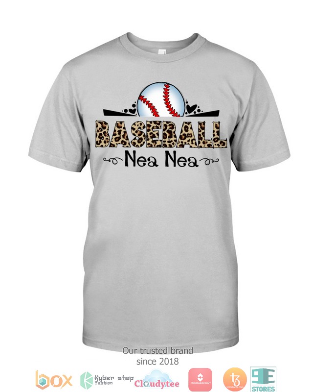Nea Nea Baseball leopard pattern 2d shirt hoodie