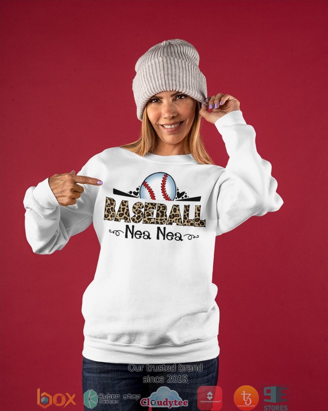 Nea Nea Baseball leopard pattern 2d shirt hoodie 1 2 3 4 5 6 7 8 9