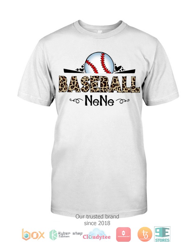 Nene Baseball leopard pattern 2d shirt hoodie 1 2 3 4 5 6