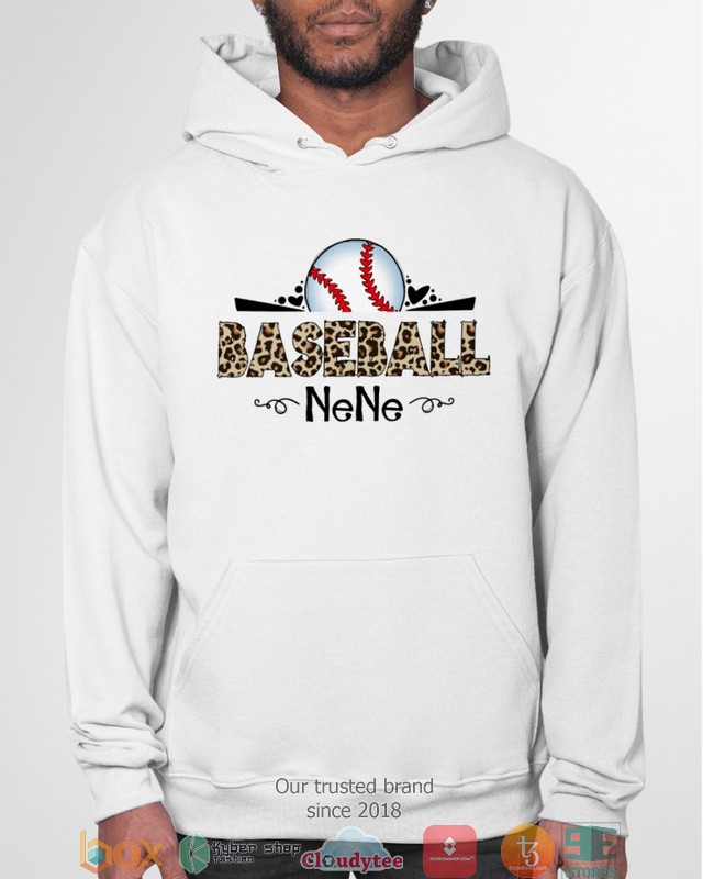 Nene Baseball leopard pattern 2d shirt hoodie 1 2 3 4 5 6 7 8 9 10 11 12