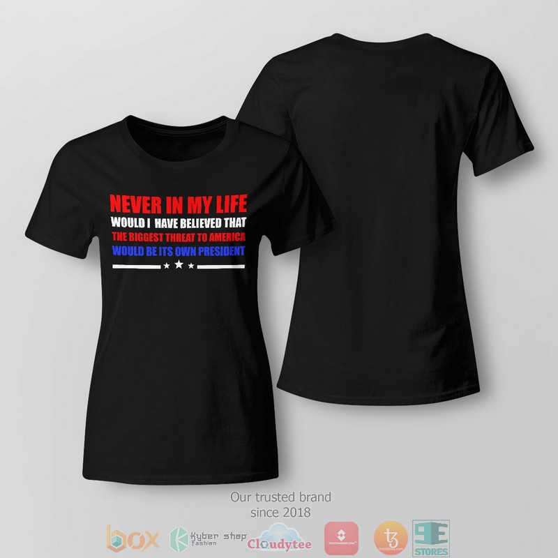 Never In My Life Would I Have Believed That The Biggest Threat To America Would Be Its Own President 2 shirt, long sleeve 5 Never In My Life Would I Have Believed That The Biggest Threat To America Would Be Its Own President 2 shirt long sleeve 1 2 3 4