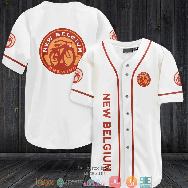 New Belgium Brewing Jersey Baseball Shirt 1 New Belgium Brewing Jersey Baseball Shirt