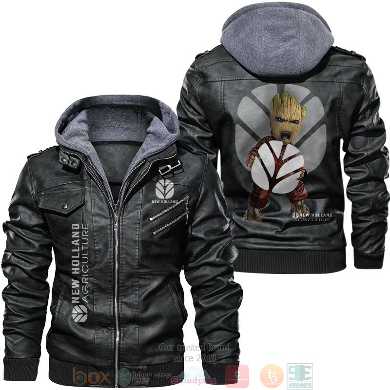 New Holland Agriculture Groot Leather Jacket