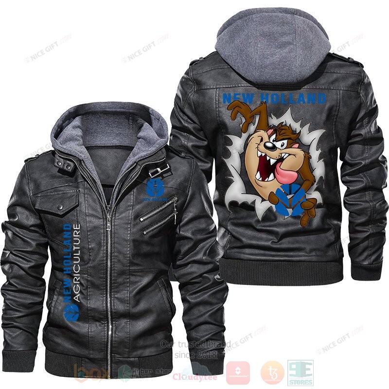 New Holland Agriculture Leather Jacket