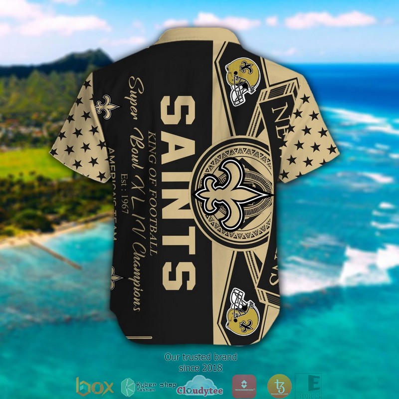 New Orleans Saints King of football Hawaiian Shirt 5 New Orleans Saints King of football Hawaiian Shirt 1 2 3 4