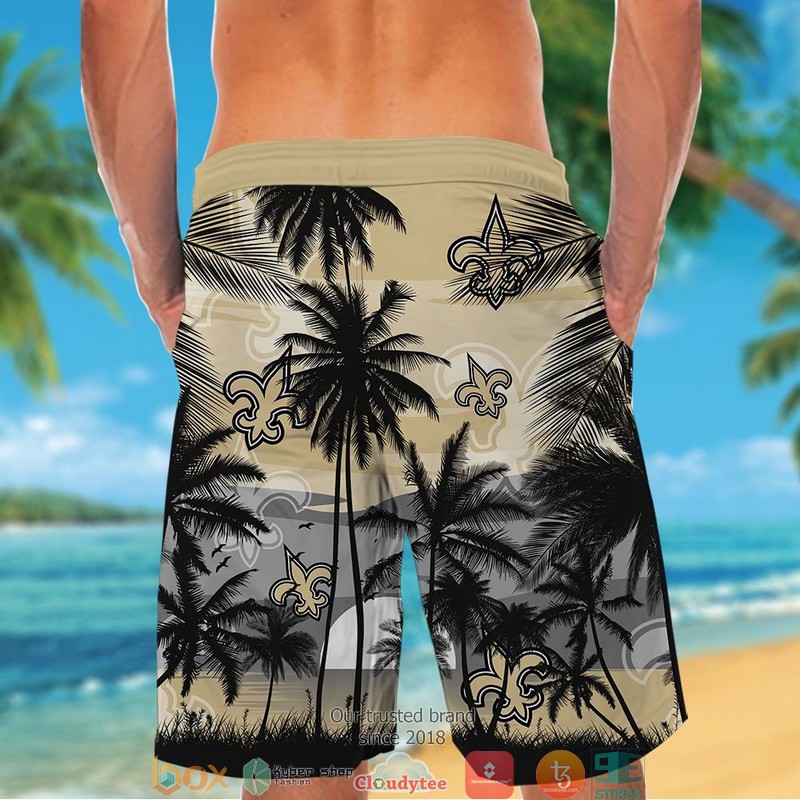 New Orleans Saints coconut island sunset Hawaiian Shirt, short 6 New Orleans Saints coconut island sunset Hawaiian Shirt short 1 2 3 4 5