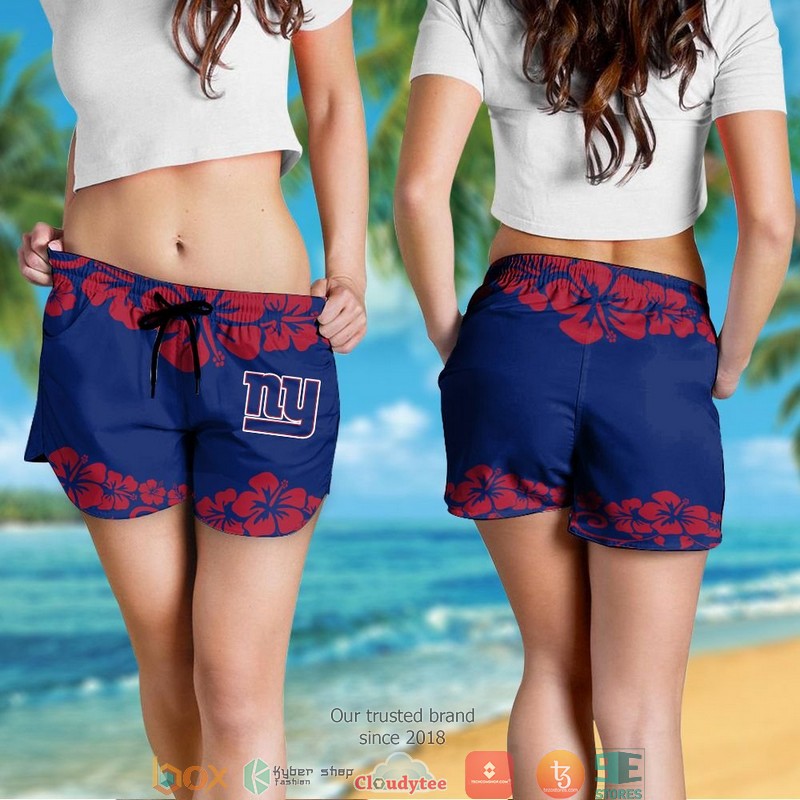 New York Giants Mickey Mouse Hawaiian Shirt short 1 2 3
