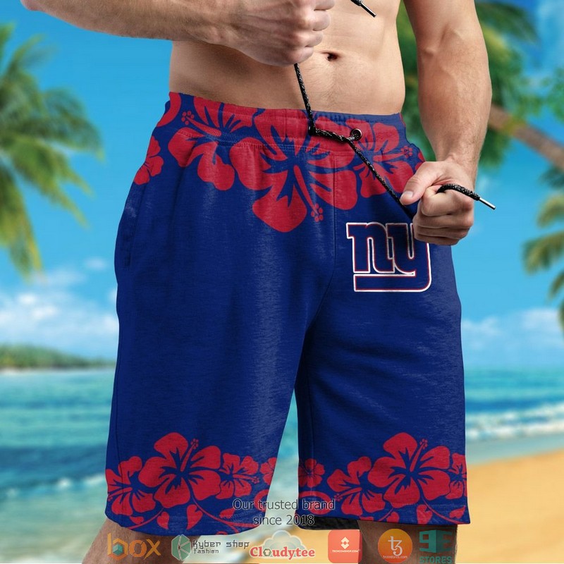New York Giants Mickey Mouse Hawaiian Shirt short 1 2 3 4