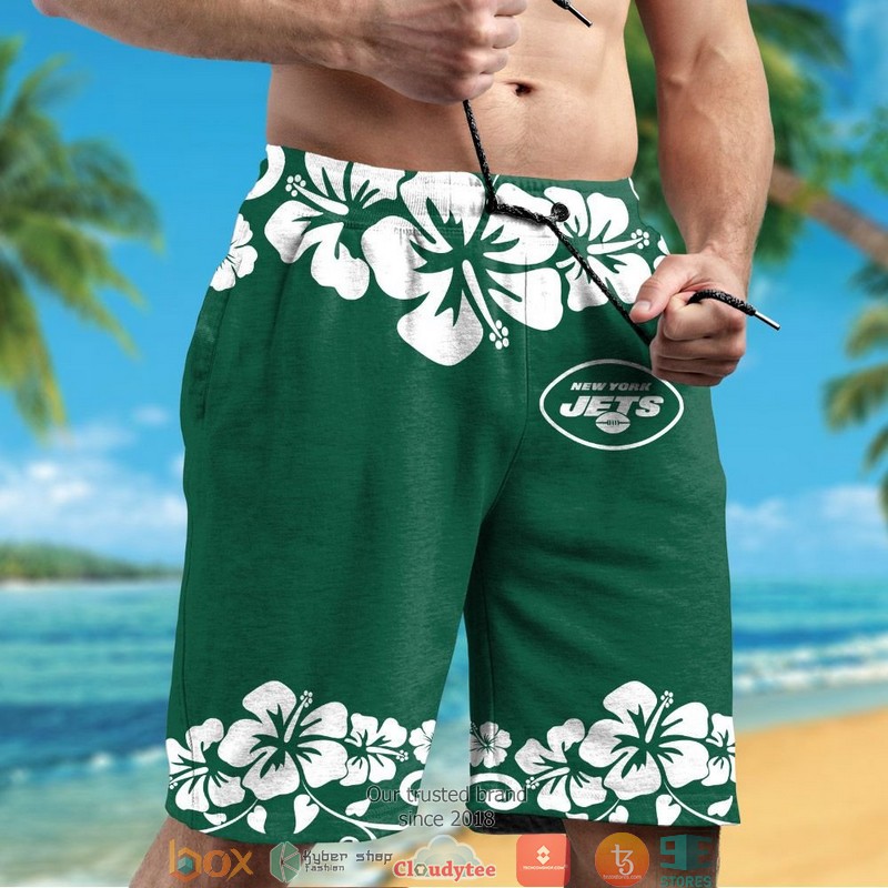 New York Jets Minnie Mouse Hawaiian Shirt short 1 2 3 4