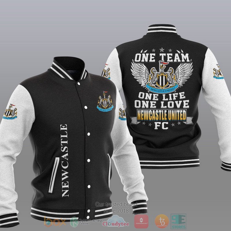 Newcastle One Team One Life One Love Baseball Jacket