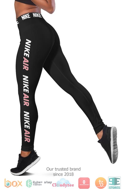 Nike Air Flower BlackTank Top, Legging 3 Nike Air Flower BlackTank Top Legging 1 2