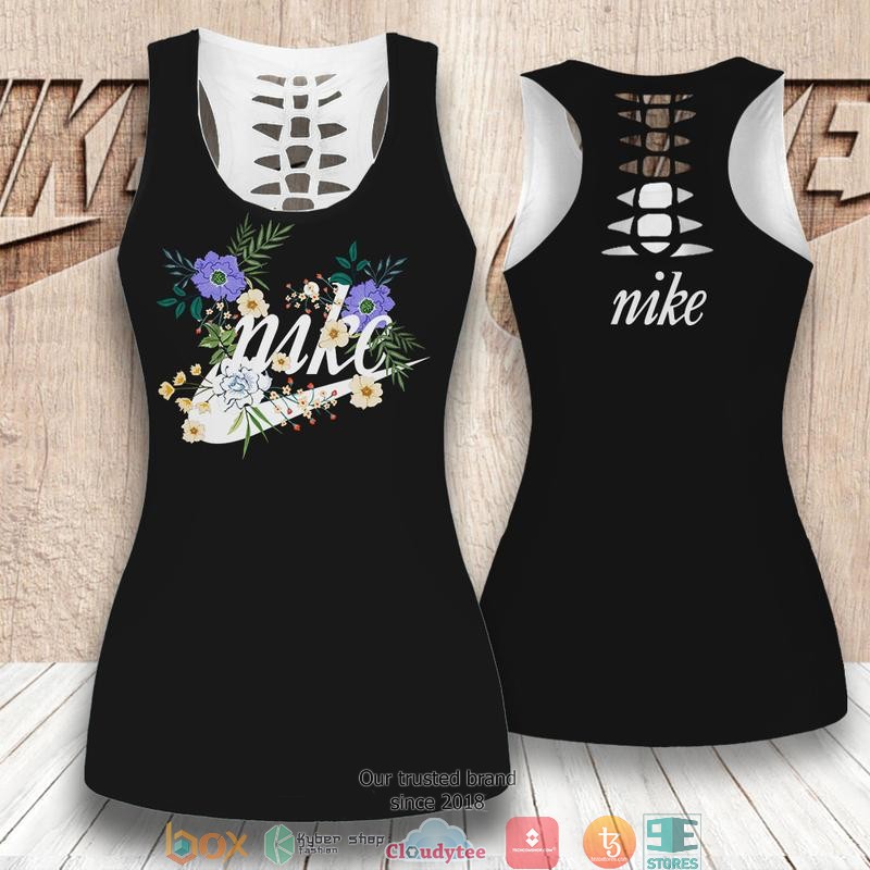 Nike Air Flower BlackTank Top, Legging 6 Nike Air Flower BlackTank Top Legging 1 2 3 4 5