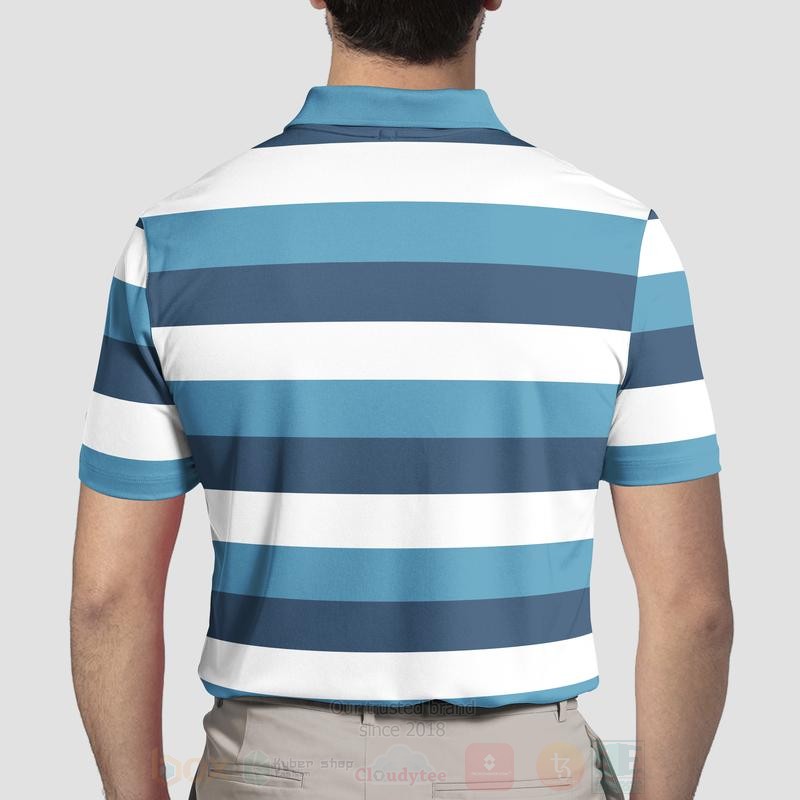 BEST Nike Blue-White-Navy All Over Print 3D Polo Shirt 5 Nike Blue White Navy Polo Shirt 1 2 3 4