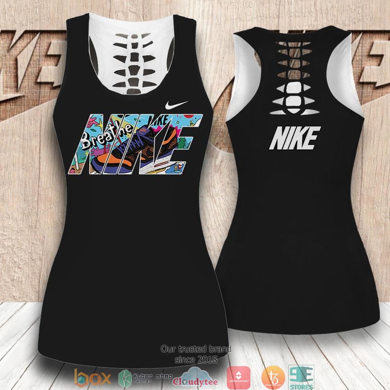 Nike Breath Black Tank Top Legging 1