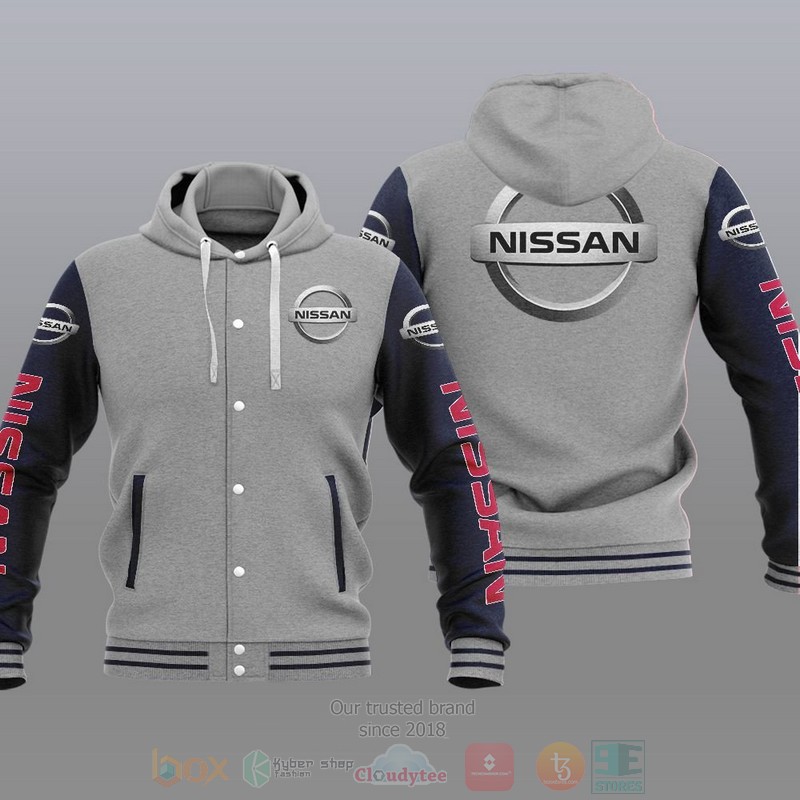 Nissan Car Baseball Jacket Hoodie 1