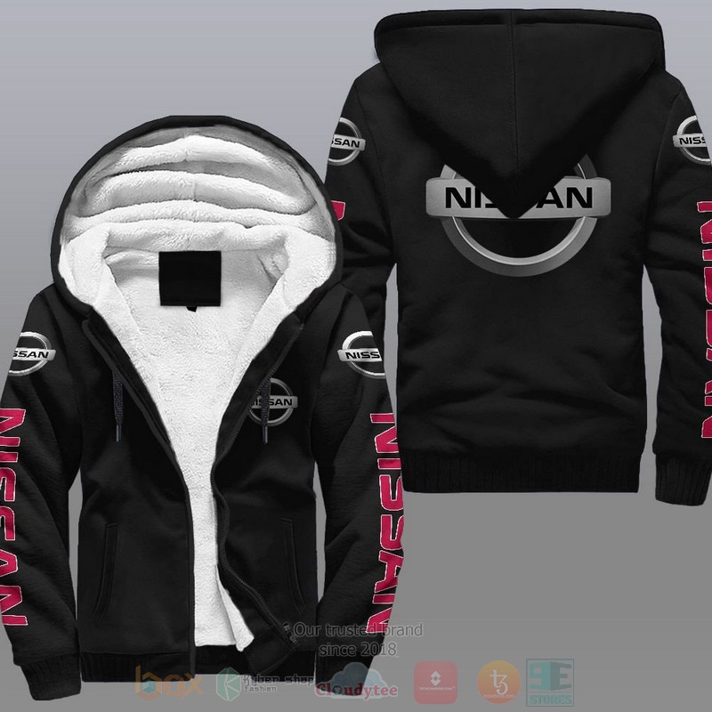 Nissan Car Fleece Hoodie