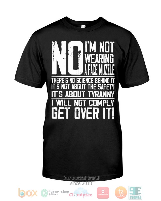 HOT No I'm not wearing a face muzzle 2d shirt, hoodie 31 No Im not wearing a face muzzle 2d shirt hoodie