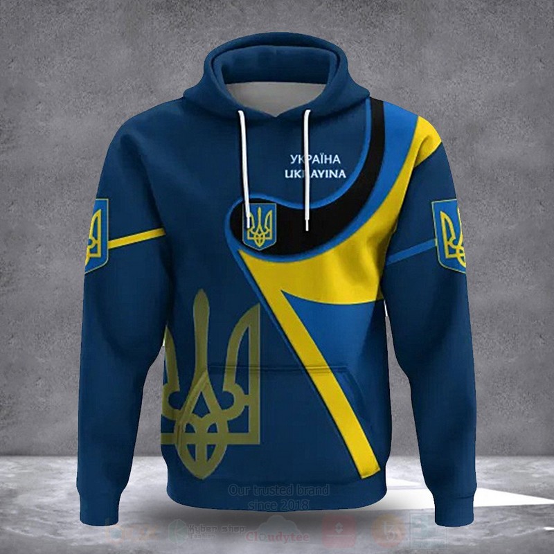 BEST No War In Ukraine Navy Unisex 3D Hoodie 3 No War In Ukraine Navy 3D Hoodie