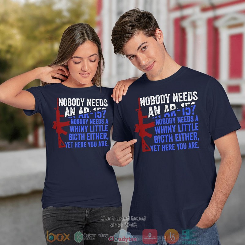 Nobody Needs An Ar 15 shirt long sleeve 1