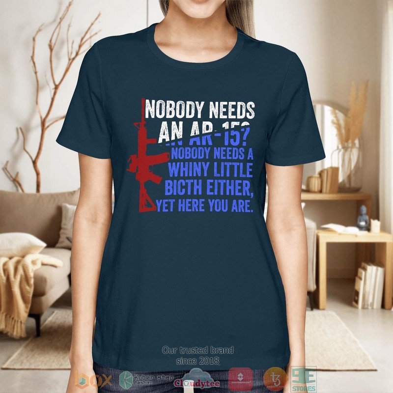 Nobody Needs An Ar-15 shirt, long sleeve 11 Nobody Needs An Ar 15 shirt long sleeve 1 2 3 4 5 6 7 8 9 10