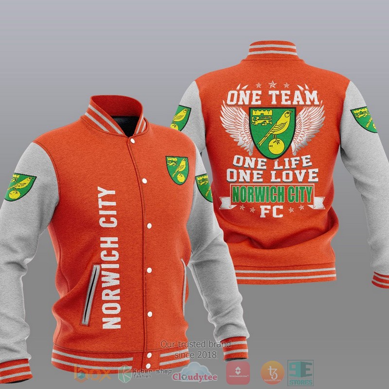 HOT Norwich City One Team One Life One Love Baseball Jacket 6 Norwich City One Team One Life One Love Baseball Jacket 1 2 3 4 5