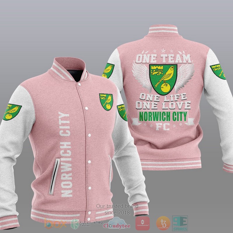 HOT Norwich City One Team One Life One Love Baseball Jacket 7 Norwich City One Team One Life One Love Baseball Jacket 1 2 3 4 5 6