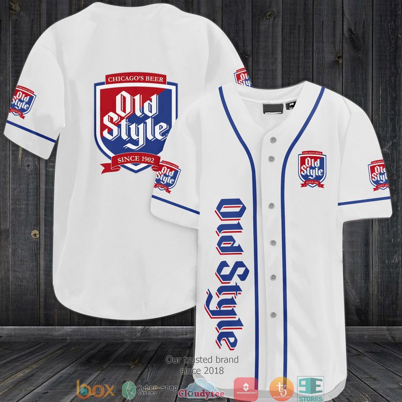 Old Style Baseball Jersey Shirt