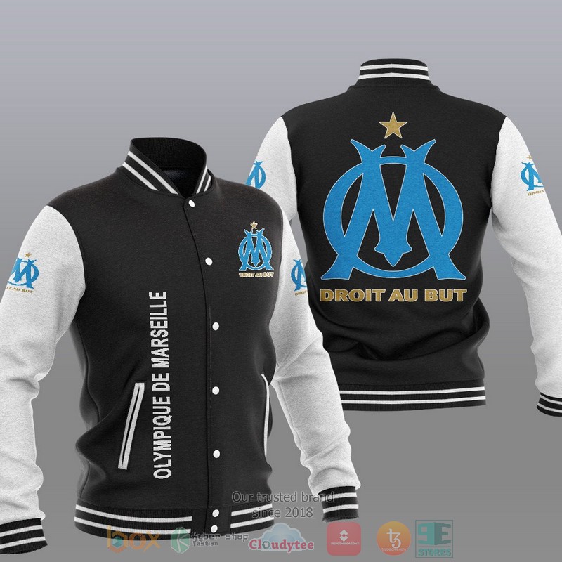 Olympique De Marseille Baseball Jacket