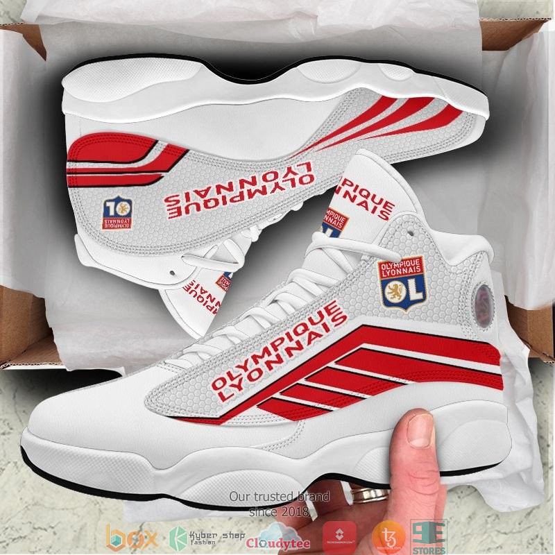Olympique Lyonnais Air Jordan 13 Sneaker Shoes 19 Olympique Lyonnais Air Jordan 13 Sneaker Shoes