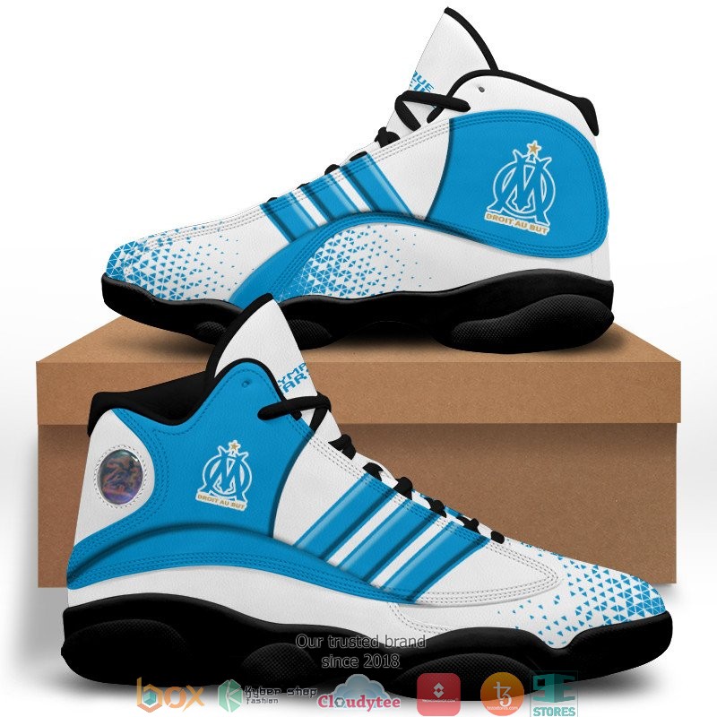 Olympique de Marseille Air Jordan 13 Sneaker Shoes 7 Olympique de Marseille Air Jordan 13 Sneaker Shoes 1 2 3 4 5 6