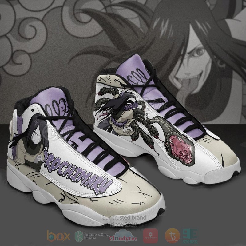 BEST Orochimaru Naruto Air Jordan 13 shoes sneakers 1 Orochimaru Naruto Air Jordan 13 shoes