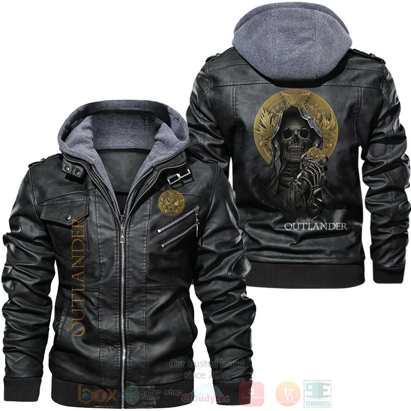 Outlander Skull Leather Jacket