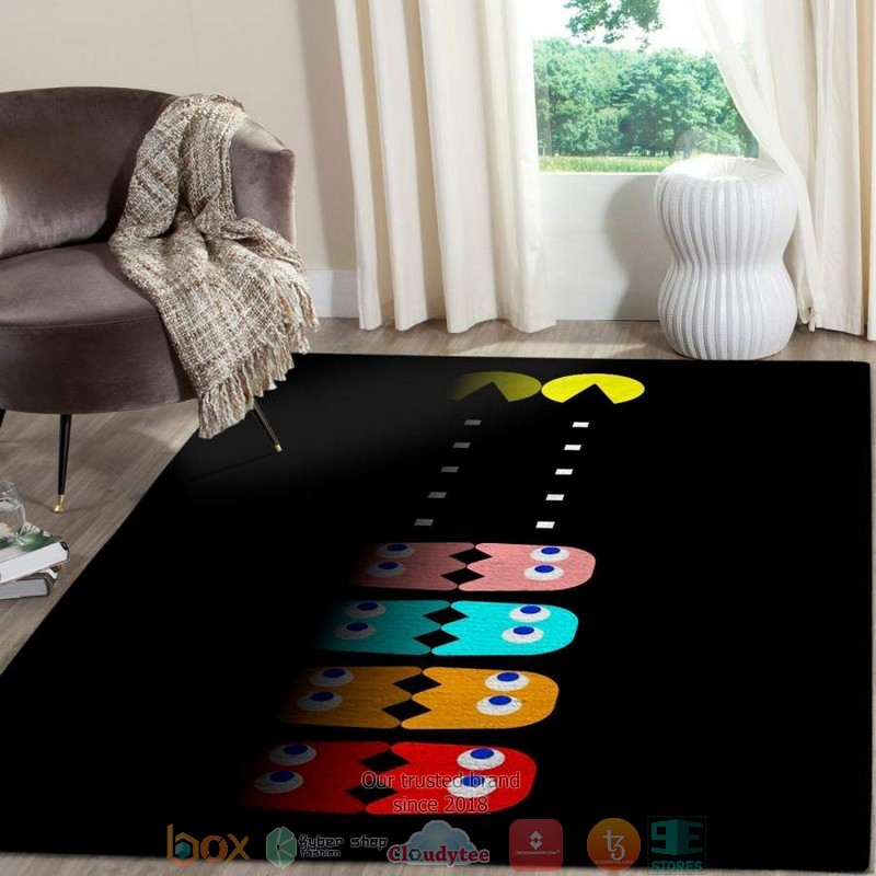 Pac Man Game Rug Carpet