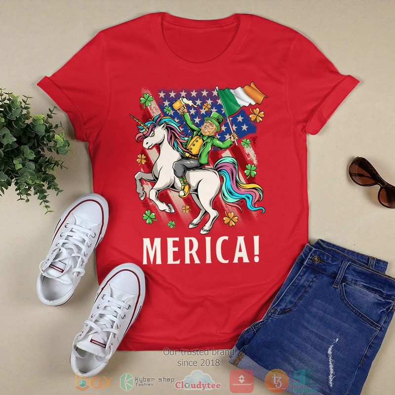 Patrick Day Merica Trump shirt, long sleeve 3 Patrick Day Merica Trump shirt long sleeve 1 2